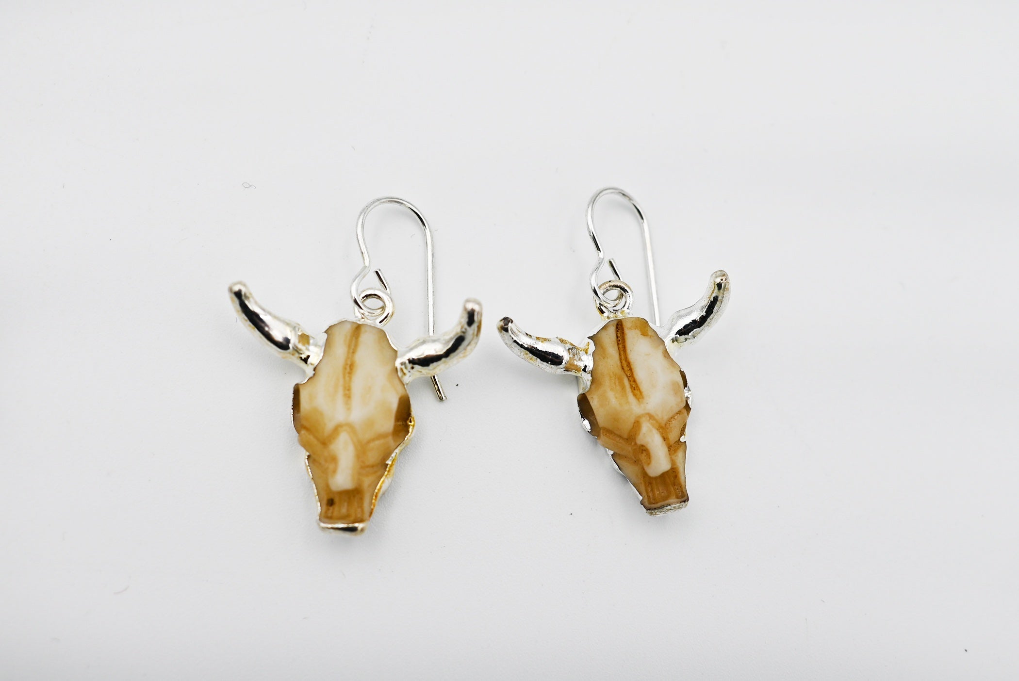 Steer Head Earrings